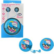 Fone de ouvido marshmallow fini intra com fio - letron