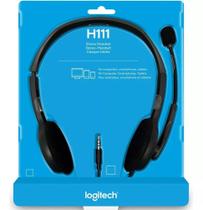 Fone De Ouvido Mic Logitech H111 Plug 3,5mm P/ Smart/tablet