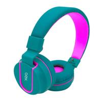 Fone De Ouvido Microfone Dobrável Oex Teen Flúor Hs107 Verde
