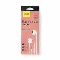 Fone De Ouvido Miniso P2 3.5mm Microfone Integrado