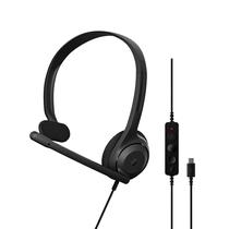 Fone de ouvido mono EPOS C1 USB-C de lado único com cancelamento de ruído