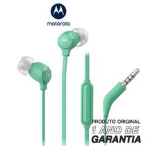 Fone De Ouvido Motorola Earbuds 3-S com Microfone - Teal