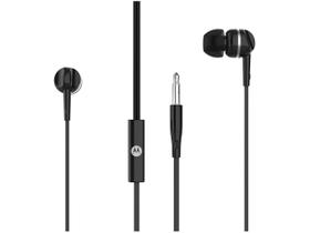 Fone de Ouvido Motorola Pace 105 Intra-auricular - com Microfone Resistente à Água Esportivo Preto