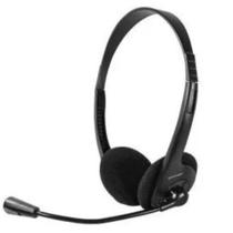 Fone de Ouvido Multilaser Headset Stereo com Fio 32 Preto P2 - Ph002