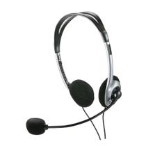 Fone de Ouvido Multilaser PH002 com Microfone Headset Estereo com Fio P2 Preto