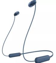 Fone de ouvido neckband sem fio Sony WIC100 YY2957 azul Fone de ouvido neckband sem fio Sony WIC100 YY2957 azul