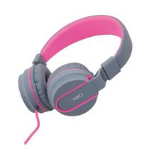 Fone de ouvido neon rosa embor.acolchoado newex