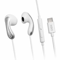 Fone de Ouvido OEX com Microfone Type-C C/Cabo Branco FN217 Fone de Ouvido OEX com Microfone Type-C C/Cabo Branco FN217