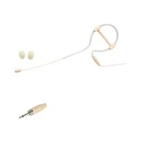 Fone De Ouvido Omnidirecional Ajustável Bege Com Microfone, Conector De 3,5mm, 3 Pinos, 4 Pinos E Fone De Ouvido Omnidirecional Ajustável Bege Com Microfone, Conector De 3,5mm, 3 Pinos, 4 Pinos E