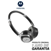 Fone de Ouvido Original Motorola Pulse 2 Cabo Destacável Microfone e Conexão P2 - Preto