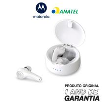 Fone de Ouvido Original Motorola VerveBuds 500 Bluetooth - Branco