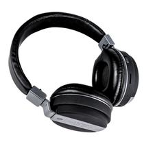 Fone de Ouvido Over Ear Bluetooth Sem Fio Earpads 80mm Com 6 Horas de Bateria e Entrada Micro Sd e Aux