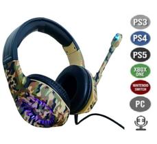 Fone De Ouvido Over-Ear Gamer Com Luz Rgb Led Pc Games Fone De Ouvido Over-Ear Gamer Com Luz Rgb Led Pc Games