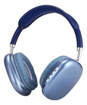 Fone De Ouvido Over-ear Gamer Sem Fio Bluetooth P9 Azul