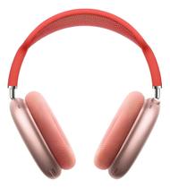 Fone De Ouvido Over-ear Gamer Sem Fio Bluetooth P9 Max Air Cor Vermelho Luz Azul