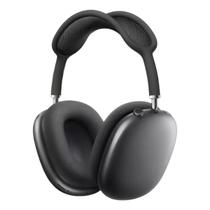 Fone de ouvido over-ear gamer sem fio Bluetooth P9 Preto