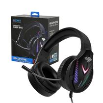 Fone de ouvido Over-ear Gamer Usb Com Microfone Led Headset - Exbom Fone de ouvido Over-ear Gamer Usb Com Microfone Led Headset - Exbom