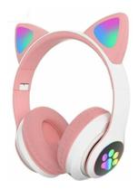 Fone De Ouvido Over-ear Sem Fio Cat Stn-28 Rosa