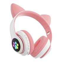 Fone De Ouvido Over-Ear Sem Fio Cat Stn-28 Rosa