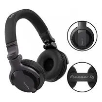 Fone De Ouvido Overear Pioneer Dj HDJCUE1 Preto