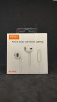 Fone de Ouvido p/ entrada lightning kaidi Fone de Ouvido p/ entrada lightning kaidi