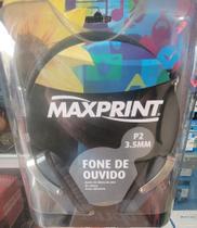 Fone de ouvido p2 3.5mm maxprint
