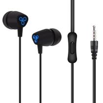 Fone de Ouvido P2 com Microfone OEX FN200 Preto e Azul