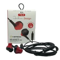 Fone De Ouvido P2 Microfone Cabo Reforçado Anti Enrolamento - Kapbom Fone De Ouvido P2 Microfone Cabo Reforçado Anti Enrolamento - Kapbom