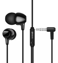Fone De Ouvido P2/P3 Hrebos Estéreo Com Fio E Microfone Celular Sport HS117 IntraAuricular