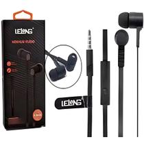 Fone De Ouvido P2 Som Stereo Sem Ruidos X-Bass Potente Preto