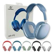 Fone De Ouvido P9 Headphone Bluetooth - Kapbom - Ka-p9 Cor Preto Luz Branco Fone De Ouvido P9 Headphone Bluetooth - Kapbom - Ka-p9 Cor Preto Luz Branco