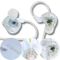 Fone de ouvido para Academia Corrida Esporte In Ear cabo reforçado Alta Definição P2 3,5mm Fone de ouvido para Academia Corrida Esporte In Ear cabo reforçado Alta Definição P2 3,5mm