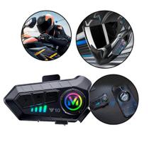 Fone De Ouvido Para Capacete Bluetooth Headset Rgb Sem Fio - Outras Marcas Fone De Ouvido Para Capacete Bluetooth Headset Rgb Sem Fio - Outras Marcas