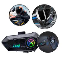 Fone De Ouvido Para Capacete Bluetooth Headset Rgb Sem Fio Fone De Ouvido Para Capacete Bluetooth Headset Rgb Sem Fio