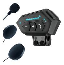Fone De Ouvido Para Capacete Bluetooth Sem Fio Motoboy Moto