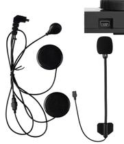 Fone de ouvido para capacete de motocicleta FreedConn Old Style 8Pin