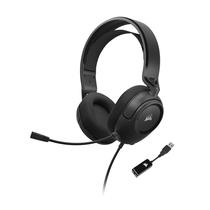 Fone de ouvido para jogos Corsair HS35 Surround v2 Wired Dolby 7.1 Carbon