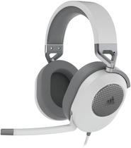 Fone de ouvido para jogos Corsair HS65 Surround White com som 7.1 Fone de ouvido para jogos Corsair HS65 Surround White com som 7.1