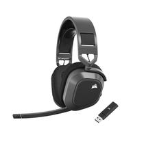Fone de Ouvido para Jogos Corsair HS80 MAX Wireless com Bluetooth - Cinza Fone de Ouvido para Jogos Corsair HS80 MAX Wireless com Bluetooth - Cinza