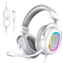 Fone de ouvido para jogos FIFINE USB RGB 7.1 Surround Sound para PC/PS4