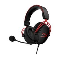 Fone de ouvido para jogos HyperX Cloud Alpha Dual Chamber Vermelho