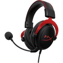 Fone de ouvido para jogos HyperX Cloud II 7.1 Surround Sound - Vermelho