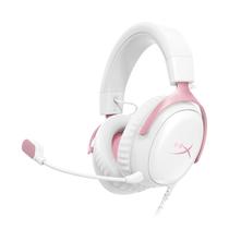 Fone de ouvido para jogos HyperX Cloud III com fio para PC PS5 Xbox Rosa