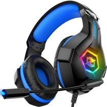 Fone de ouvido para jogos Ozeino com som surround 7.1 para PC/PS4/PS5/Xbox