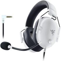 Fone de ouvido para jogos Razer BlackShark V2 X 7.1 Surround Sound White