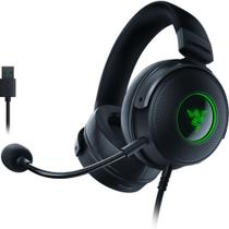 Fone de ouvido para jogos Razer Kraken V3 HyperSense USB com tecnologia háptica Fone de ouvido para jogos Razer Kraken V3 HyperSense USB com tecnologia háptica