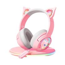 Fone De Ouvido Para Jogos Sem Fio RGB ONIKUMA B5 Fones De Ouvido Estéreo Com Microfone HD Para PC