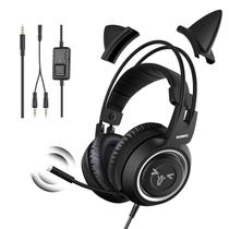 Fone de ouvido para jogos SOMIC G951S estéreo com microfone para PS4, PS5, Xbox One
