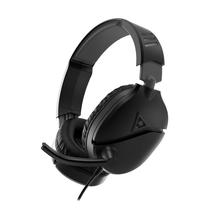 Fone de ouvido para jogos Turtle Beach Recon 70, microfone com fio, 40 mm, preto
