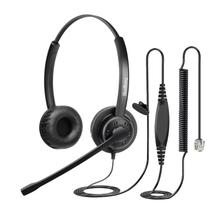 Fone de ouvido para telefone Beebang Pro com cancelamento de ruído RJ9 Office